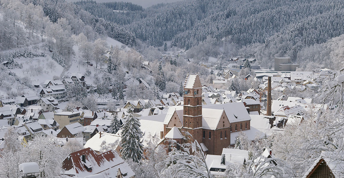 Alpirsbach im Winter